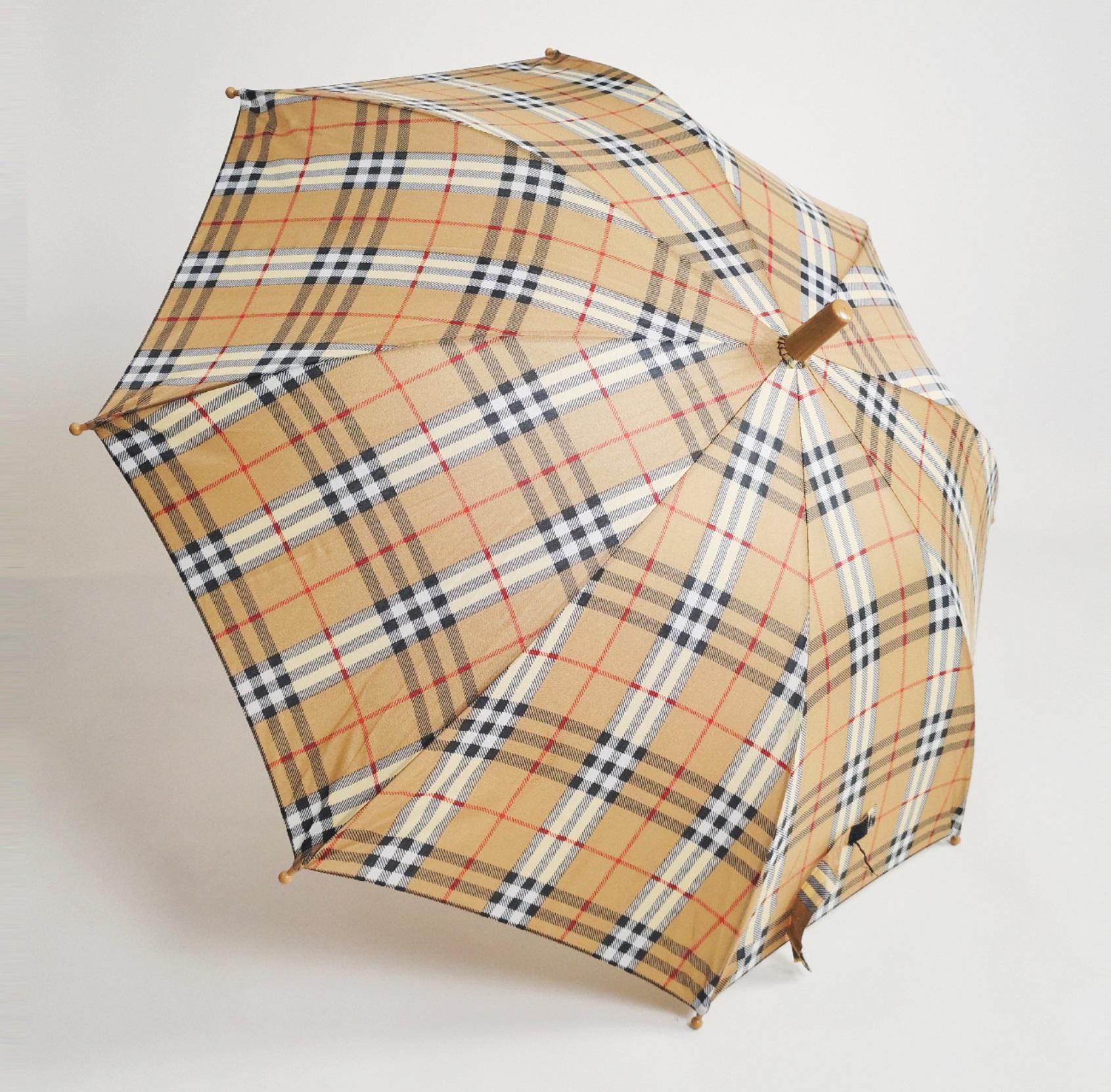 Checked Polyester Kids Umbrellas